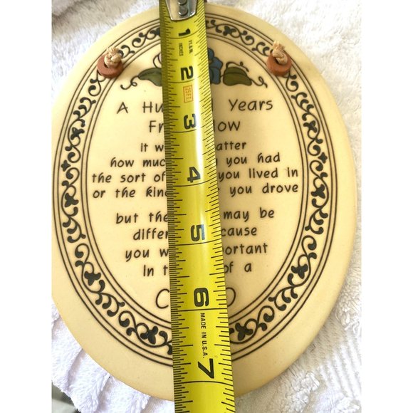 Vintage Genuine Handcrafted Trinity Pottery Wall Display Plaques - Picture 7 of 8